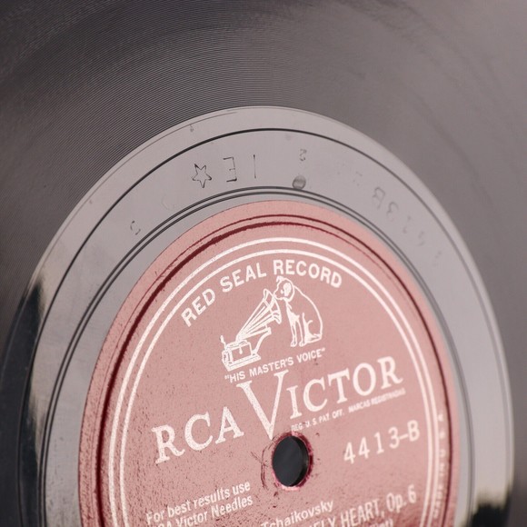 Boston Pops Orchestra Hora Staccato/None But The Lonely Heart 78 rpm Record 4413 - Picture 11 of 13